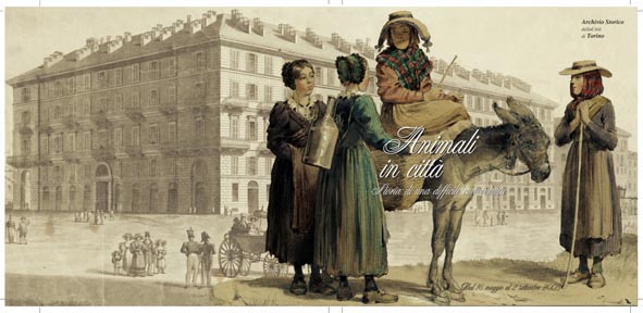 copertina mostra "Animali in citt&agrave;"