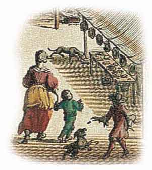Particolare di una tavola del Theatrum Sabaudiae