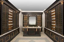 Fotografia della Farmacia allestita nei locali dell'Archivio