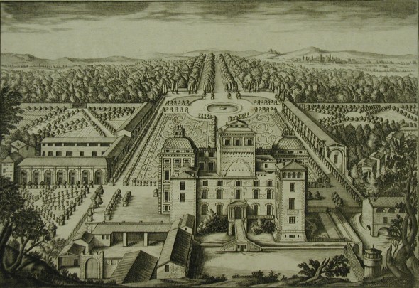 Incisione in rame di BARTOLOMEO GIUSEPPE TASNI&Egrave;RE