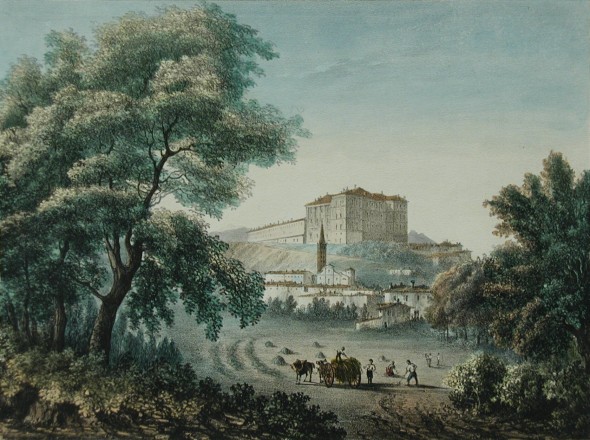 Litografia di DEMETRIO FESTA su disegno di ENRICO GONIN