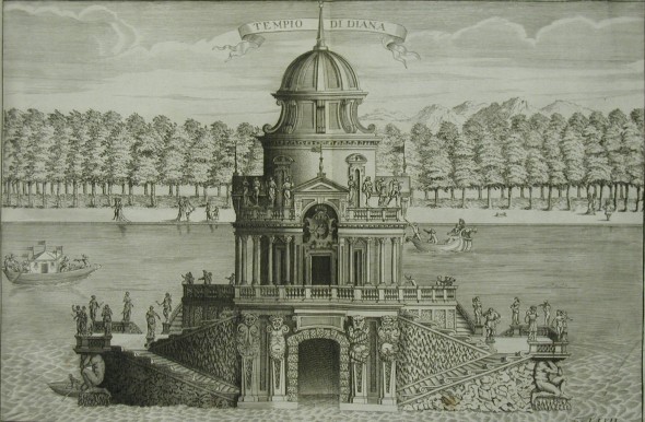 Incisione in rame di GIORGIO TASNI&Egrave;RE su disegno di GIAN FRANCESCO BARONCELLI