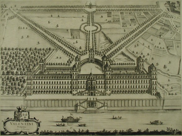 Incisione anonima su disegno di GIOVANNI TOMMASO BORGONIO