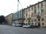 Corso Giulio Cesare 6 - durante i lavori