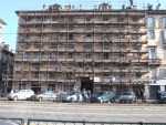 Corso Giulio Cesare 6 - durante i lavori